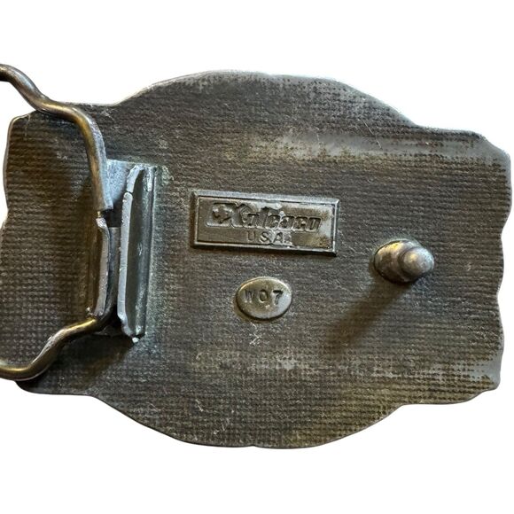 Vintage Koleaco Winco Of Kansas Oil Fields Belt Buckle USA - Picture 5 of 6
